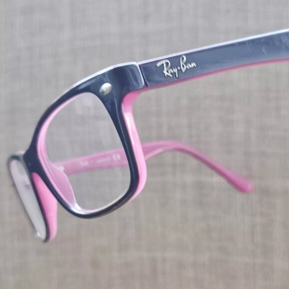 Ray-Ban Kid Youth Eyeglasses Frame Dark Purple RB1531 3702 48[]16 130 Glasses - Picture 2 of 12
